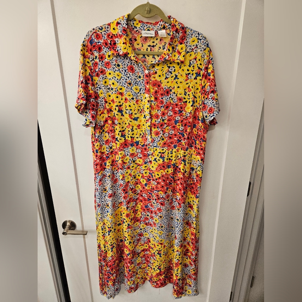 NWOT - Vermont Country Store Maxi Dress - Size 1X - Picture 1 of 10